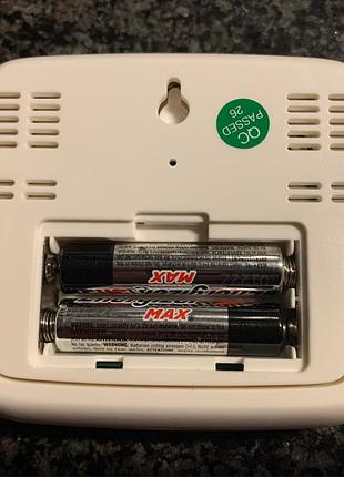 Часы гигрометр термометр будильник с подсветкой