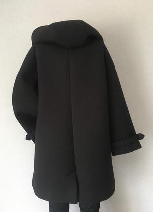 Эксклюзивное пальто от эксклюзивного бренда mos mosh /черный3 фото