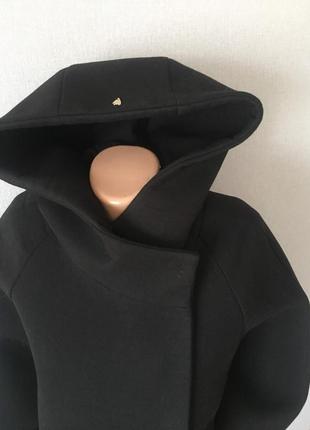 Эксклюзивное пальто от эксклюзивного бренда mos mosh /черный5 фото