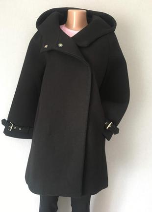 Ексклюзивне пальто від ексклюзивного бренду mos mosh /чорний