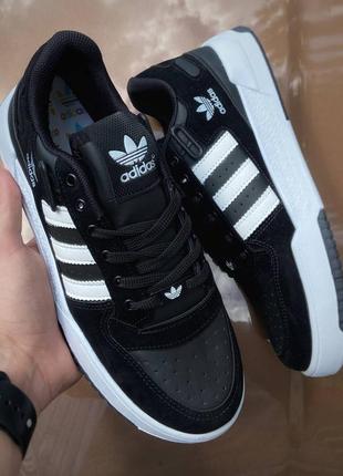 Adidas forum black&amp;white7 фото