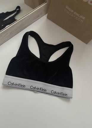 Велюровий топ calvin klein