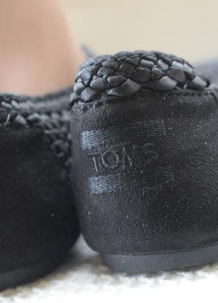 Летние туфли мокасины слипоны эспадрильи toms р. 41 на р. 40 26,2 см8 фото