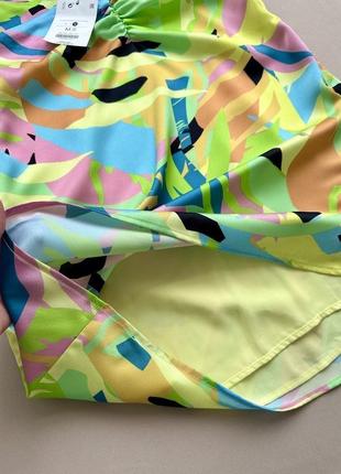 Яркое летнее платье халтер 9