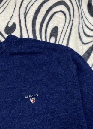 Шерстяной свитер gant