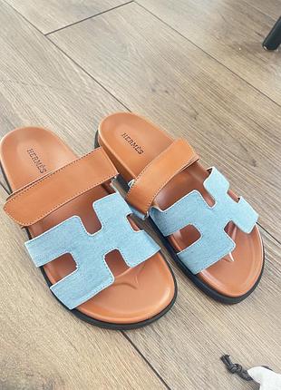 Шлепанцы hermes