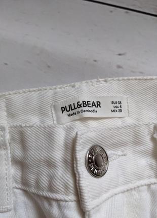 Белоснежные мом-джинсы от pull &amp; bear5 фото
