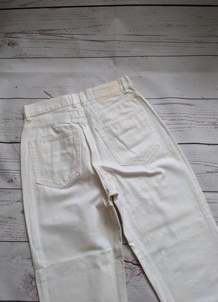 Белоснежные мом-джинсы от pull &amp; bear3 фото
