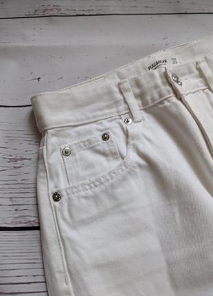 Белоснежные мом-джинсы от pull &amp; bear4 фото