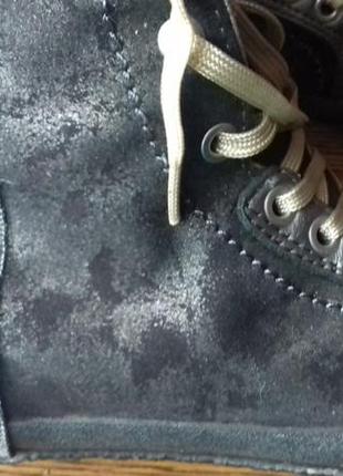Рр 38-24,8 см эксклюзив стильные кеды ботинки replay blue jeans4 фото