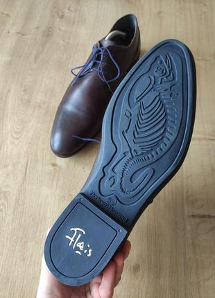 Шикарные мужские кожаные туфли floris van bommel, р 42,55 фото