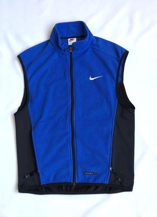 Винтажная жилетка nike therma-fit running vest1 фото