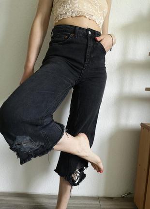 Джинси кюлоти джинсові1 фото