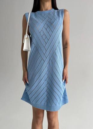 Вязаное бесшовное платье "tina". качество люкс состав: 100% хлопок