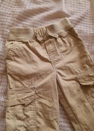 Удобные светлые брюки карго с карманами трансформеры cherokee4 фото