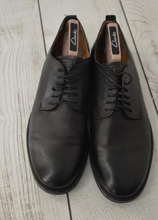 Espirit мужские кожаные туфли черного цвета оригинал 45.5 размер2 фото