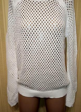 Ажурний пуловер