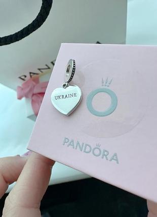 Серебряный шарм s925 на браслет pandora