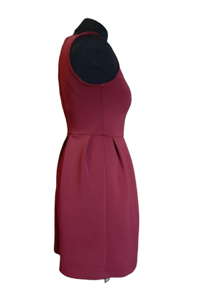 Платье из неопрена topshop размер м поалка бордового кольра3 фото