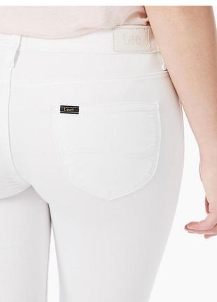 Белые джинсы lee.4 фото