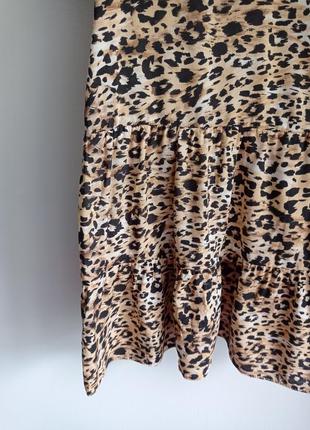 🆂🅰🅻🅴 новая леопардовая кофта блуза свободна new look, 98124 фото