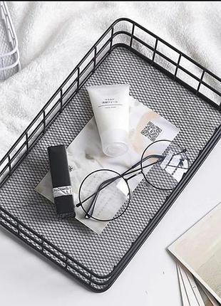 Кошик 💛🖤 органайзер металевий корзина металева