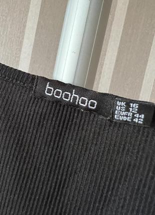 Базовый топ в рубчик boohoo 164 фото