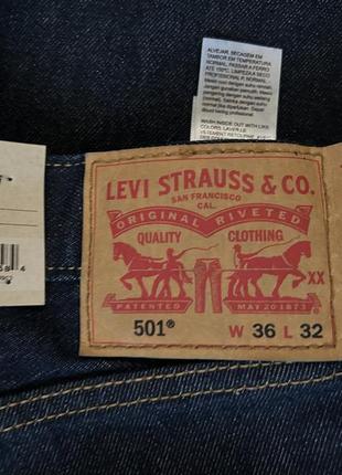 Мужские джинсы levi’s 501, 36, 405 фото