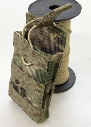 Подсумок мягкий для одного магазина ак irr cordura 500 d  мультикам (coyote) melgo