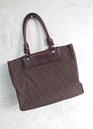 Винтажная сумка в монограмме dkny