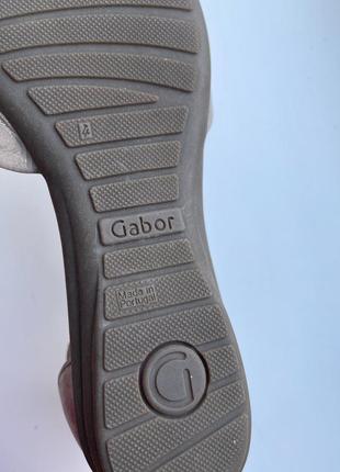 Кожаные босоножки gabor 37 р. натуральна кожа сандалии в стиле ecco clarks geox5 фото