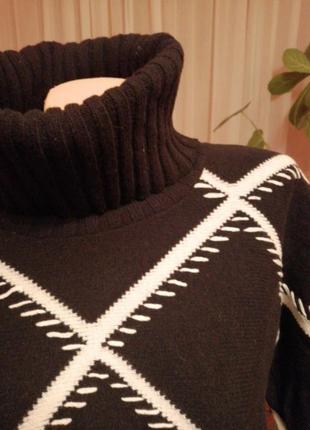 Стильний свитер-пончо от karton2 фото