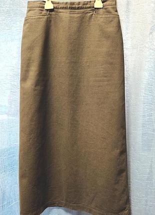 Юбка полушерстяная