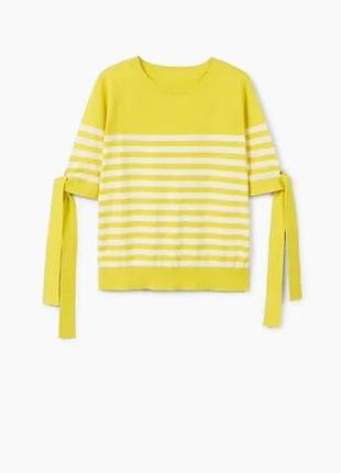 Джемпер з смужками mango - s, m 4