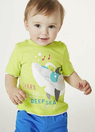 Нова футболка mothercare р. 9-12 місяців