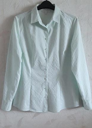 Стрейчева приталена сорочка з найтоншого матеріалу, 44?-46-48?, charles viegele2 фото