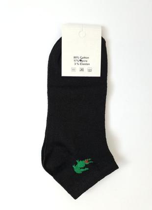 Чоловічі короткі шкарпетки набір lacoste 9 пар. літні шкарпетки низькі чоловічі лакості. комплект шкарпеток3 фото