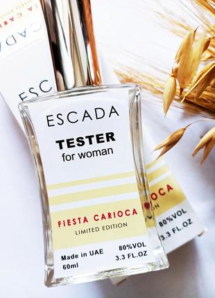 Тестер escada fiesta carioca женский, 60 мл