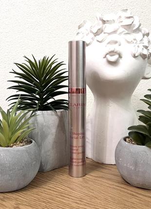 Оригінал clarins v shaping facial lift tightening and anti-puffiness eye concentrate сироватка для шкіри навколо очей оригинал сыровата вокруг глаз1 фото