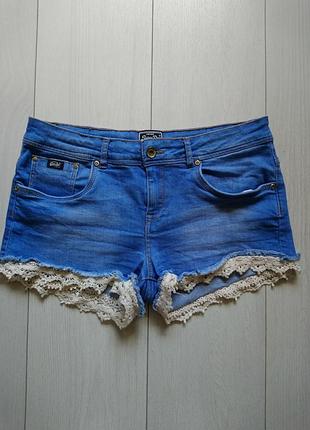 Джинсовые шорты super dry