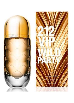 Женская парфюмированная вода 212 vip wild party 80 мл