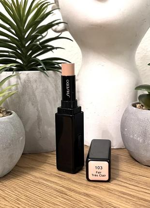 Оригінал shiseido synchro skin correcting gel stick concealer консиллер-стік для обличчя 103 fair оригинал консолей стик