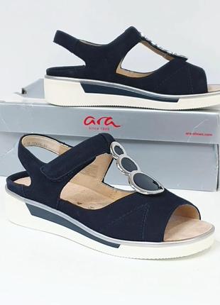 Ara - женские кожаные босоножки сандалии  - 36, 377 фото