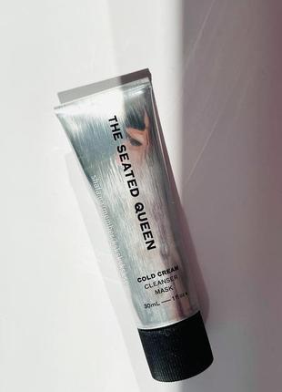 The seated queen cold cream cleanser mask маска для обличчя, бальзам для зняття макіяжу