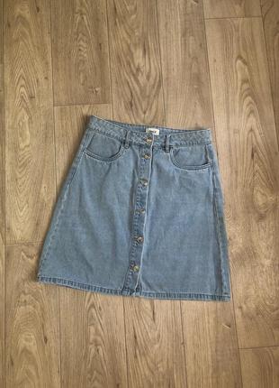 Спідниця джинсова юбка only s 36 розмір