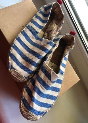 Мокасини нові еспадрільї