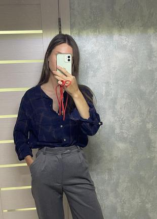 Сорочка в клітинку