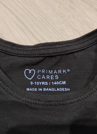 Лонгслив с надписью, primark, р. 134/140 4
