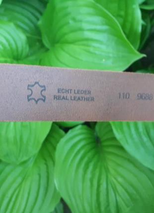 Мужской кожаный ремень/mustang\ нижняя/ловья кожа\р.110