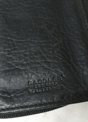 Кожаный кошелек кожаный кашелелек saddler германия4 фото